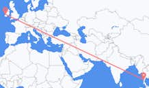 Flyrejser fra Bokpyin, Myanmar (Burma) til Shannon, Irland