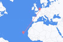 Flyreiser fra São Vicente, Kapp Verde til Brussel, Belgia