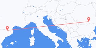 Flights from Andorra to Romania