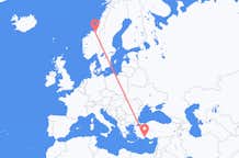 Flyreiser fra Trondheim, til Antalya