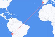 Flyg från Antofagasta, Chile till Faro, Portugal