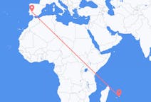 Flights from Mauritius Island to Badajoz