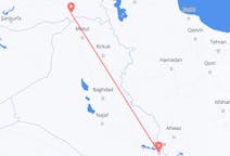 Flights from Basra, Iraq to Şırnak, Turkey