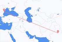 Flights from New Delhi, India to Constanța, Romania