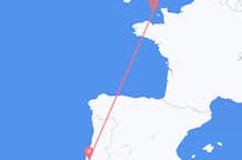 Flyrejser fra Lissabon til Guernsey