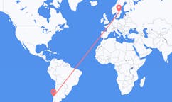 Flights from Concepción, Chile to Örebro, Sweden