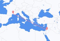 Loty z Amman, Jordania do Nimesa, Francja