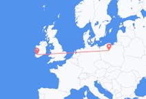 Flyreiser fra Bydgoszcz, Polen til County Kerry, Irland