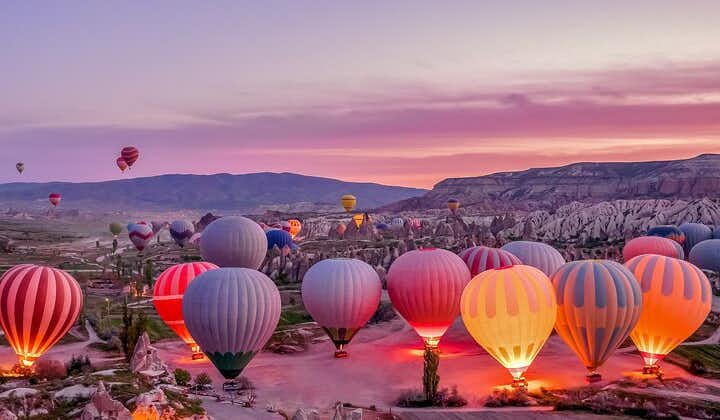 Cappadocië ballonvaarten met ontbijt en champagne