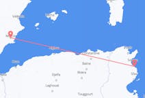 튀니지 모나스티르에서 출발해 스페인 무르시아로(으)로 가는 항공편