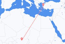 Flyreiser fra Kano, til Izmir