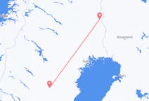 Flights from Pajala, Sweden to Lycksele, Sweden
