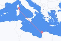 Voli from Bengasi, Libia to Olbia Pontica, Italia
