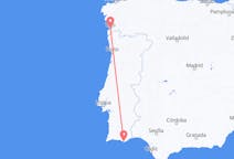 Flyreiser fra Faro-distriktet, Portugal, til Vigo, Portugal