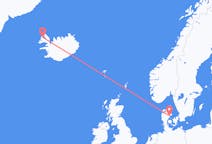 Flights from Aarhus, Denmark to Ísafjörður, Iceland