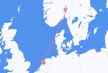 Flyreiser fra Amsterdam, Nederland til Oslo, Norge