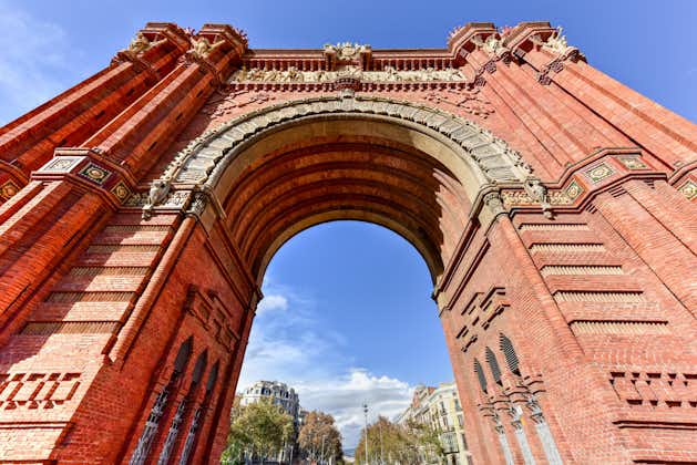 Photo of The Arc de Triomf in Barcelona, Spain.