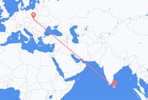 Flug frá Hambantota, Srí Lanka til Krakár, Póllandi