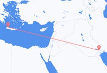 Flights from Basra to Chania