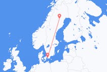 Loty z miasta Arvidsjaur do miasta Malmö
