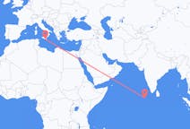 Flights from Dharavandhoo, Maldives to Comiso, Italy