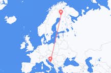 Flights from Rovaniemi to Split