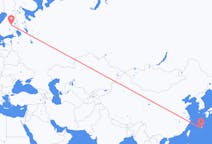 Flights from Okinawa Island, Japan to Kuopio, Finland