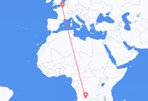 Flights from Luena, Angola to Paris, France