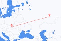 Vluchten van Kosice, Slowakije naar Oefa, Rusland