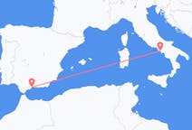 Flyreiser fra Málaga, Spania til Napoli, Italia