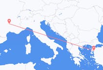 出发地 法国勒皮昂维莱目的地 土耳其埃德雷米特的航班