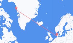 Fly fra Upernavik til Westerland