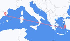 Рейсы из Барселоны, Испания на Лерос, Греция