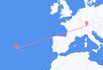 Flights from Thal, Switzerland to Horta, Azores, Portugal