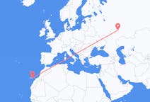 Flights from Las Palmas, Spain to Ulyanovsk, Russia