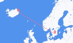 Flights from Egilsstaðir, Iceland to Växjö, Sweden