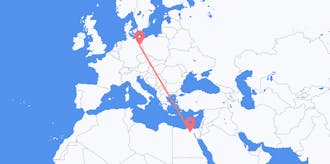 Flyg från Egypten till Tyskland