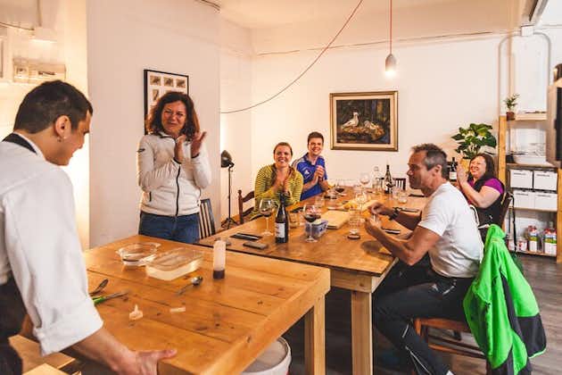 Atelier privé de préparation de pintxos avec déjeuner à Bilbao