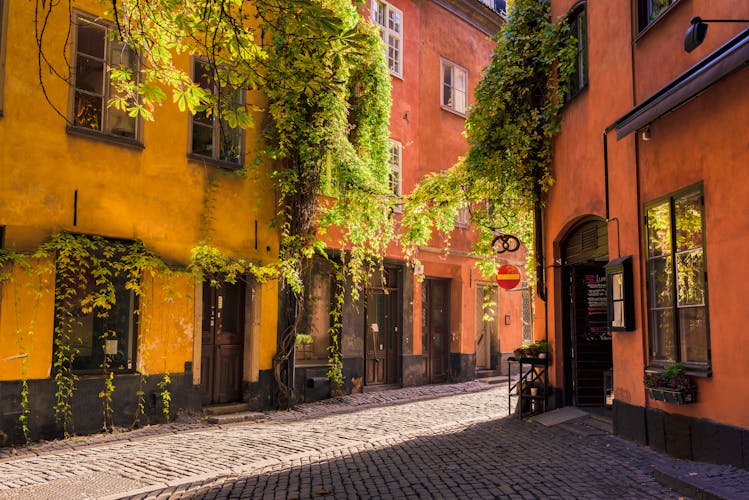 Old town - Gamla Stan, Stockholm, Sweden.