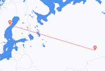 Flights from Tyumen, Russia to Umeå, Sweden