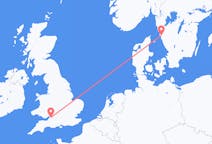 Flyreiser fra Göteborg, Sverige til Bristol, England