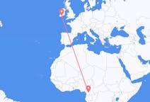 Flyg från Yaoundé, Kamerun till Cork, Irland