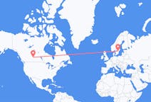 Flights from Lloydminster, Canada to Linköping, Sweden