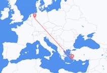 Flights from Kos in Greece to Münster in Germany