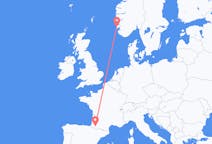 Flights from Pau, Pyrénées-Atlantiques, France to Haugesund, Norway