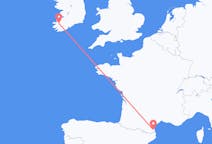 Flights from County Kerry, Ireland to Perpignan, France