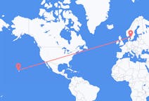 Flights from Kahului, the United States to Gothenburg, Sweden