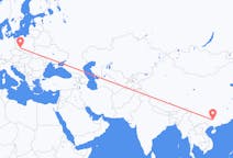Flyreiser fra Liuzhou, Kina til Wrocław, Polen