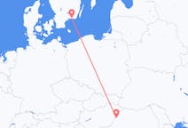 Vluchten van Oradea naar Ronneby