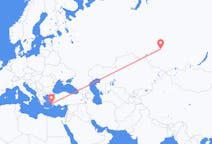 Flights from Tomsk, Russia to Bodrum, Turkey